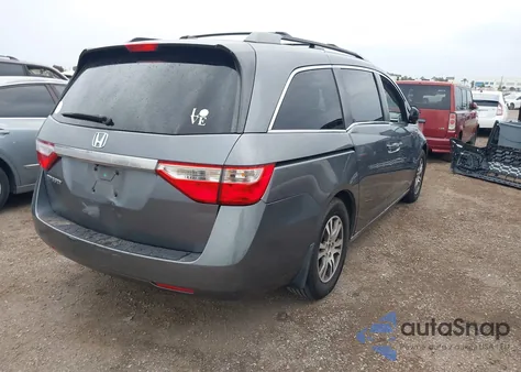 2011 Honda Odyssey Ex-L from USA, damaged, VIN 5FNRL5H68BB101697